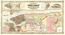 Vintage Map of New York 1857