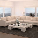 Sail Table Top Small Sculpture // Chrome