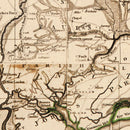 Vintage Map of South Carolina 1780