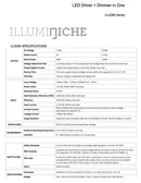 Illuminiche Dimmer/Driver Switch