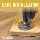 3/4 in. H Pipe Desk Main. Leg - 1 Leg