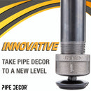 Furniture Leg Levelers for 1” Pipe Legs (4 Pack)