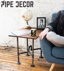 Underpass End Table By PIPE DECOR