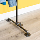 Freestanding Clothing Rack By PIPE DECOR