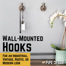 90 Degree Elbow Wall Hook Kit (2 Pack)