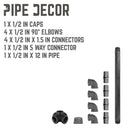 Paper Towel Holder By PIPE DECOR