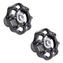 Black Industrial Spigot with Plug (2-Pack)