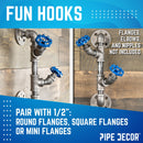 Blue Industrial Spigot with Plug (2-Pack)