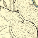 Vintage Map of Washington 1866