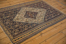 3.5x5 Antique Senneh Kilim Rug