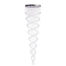 Crystal Chandelier Double Helix// 12 Light