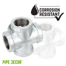 3/4 in. Galvanized 5-Way Fitting