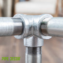 1 in. Galvanized Side Outlet Elbow