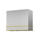 Akicon 36" Stainless Steel Wall Mount Range Hood with 600 CFM Vent Hood