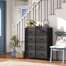 Fabric Storage Tower With 8 Drawers Charcoal Black