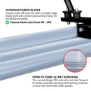 Tomahawk Battery Power Screed 36V 7ah Single Aluminum Blade Bundle (Choose 4ft, 6ft, 8ft, 10ft, 12ft, 14ft)