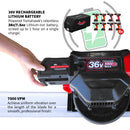 Tomahawk Battery Power Screed 36V 7ah Single Aluminum Blade Bundle (Choose 4ft, 6ft, 8ft, 10ft, 12ft, 14ft)