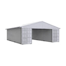 [36X40FT] Alora Heavy-Duty Weather-Resistant Galvanized Steel Container Roof Kit [No Containers] (SAK37491)