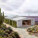[36X40FT] Alora Heavy-Duty Weather-Resistant Galvanized Steel Container Roof Kit [No Containers] (SAK37491)