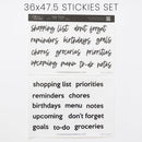 Ever Changing Acrylic Calendar | Minimalist Vertical