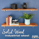 RESTORE Sunset Cedar 36 in. Shelves with Straight Brackets