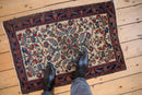 2x3 Antique Fine Hamadan Rug Mat