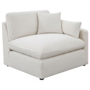 Hobson 4-piece Upholstered Modular Sectional Sofa Ivory
