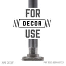 1/2 in. Black Micro Mini Square Flange (8-Pack)