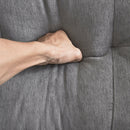82.6' Modern Sectional Sofas Couches Velvet L Shaped Couches for Living Room, Bedroom(Old SKU:SG000980AAE), Light Grey