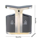 38" Large Commercial Outdoor Stainless Steel Trash Waste Garbage Bin (SAK82713)