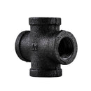 1/2 in. Prefinished Matte Black Cross