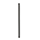1/2 in. x 11 in. Prefinished Matte Black Pipe