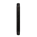 1/2 in. x 8 in. Prefinished Matte Black Pipe