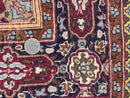 Indo Kashmiri Rug 3x5, Navy Blue, Very Fine 400 KPSI, Pair A