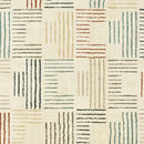 3' X 6' Ivory Multi Neutral Tone Scratch Indoor Area Rug