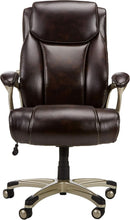 Big Tall Executive Office Chair With Lumbar Support Brown
