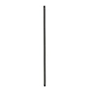 1/2 in. x 30 in. Prefinished Matte Black Pipe