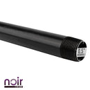 1/2 in. x 24 in. Prefinished Matte Black Pipe