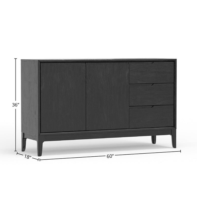 Cove Sideboard, Vintage Black