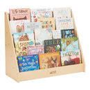 Natural Wood Single Sided Book Display Classroom Bookshelf