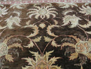 13' X 16' Vintage Handmade Peshawar Oushak Wool Rug Carpet Nice