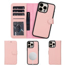 Casper iPhone 14 Series Detachable Leather Wallet Case