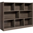 Grey 8 Cube Modular Bookcase For Living Rooms With Display