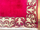 Red Persian Kerman Runner Rug 3x16
