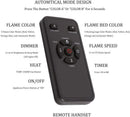 39 Inch Electric Fireplace Insert Adjuatble Flame Colors 939A