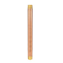 3/4 in. x 12 in. Red Brass Pipe