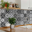 6" X 6" The Night Sky Mosaic Peel And Stick Removable Tiles