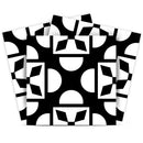 8" X 8" Black And White Coli Peel And Stick Tiles