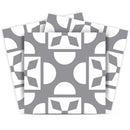 4" X 4" Light Gray And White Coli Peel And Stick Tiles