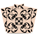 4" X 4" Mini Orchid Peel And Stick Removable Tiles